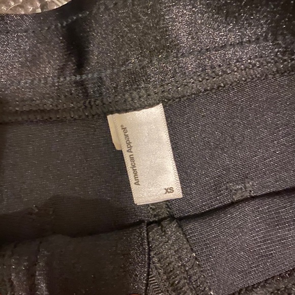 Black XS American Apparel shorts - Picture 1 of 3